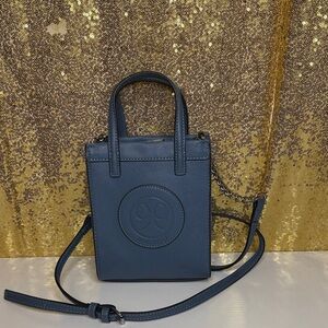 Nine West Clementina blue Crossbody Bag with Chain Detail